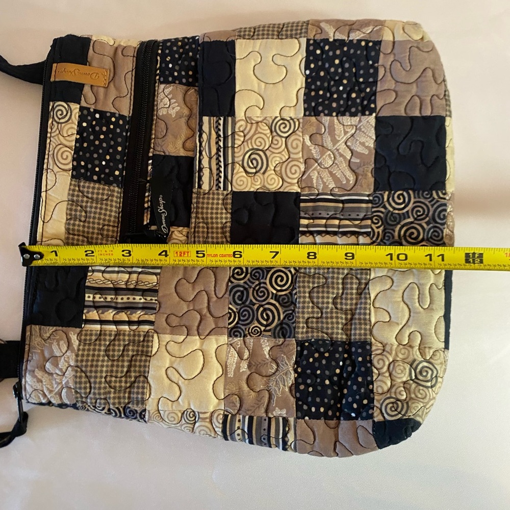 Donna Sharp Patchwork Crossbody Purse With Three … - image 3